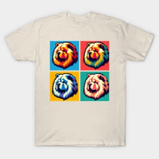 Chow Chow Pop Art - Dog Lovers T-Shirt